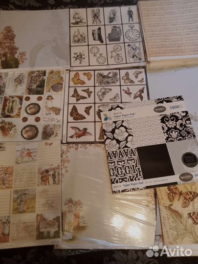 Дизайнерская бумага, скрапбукинг, для писем USA