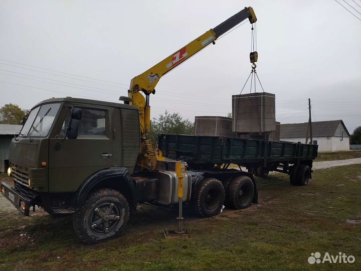 Услуги манипулятора.Сам гружу сам вожу 8м