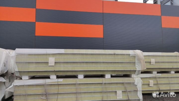 Сэндвич-панели от завода от 100м2