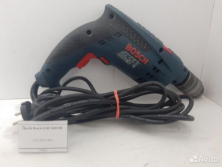 Дрель Bosch GSB 1600 RE
