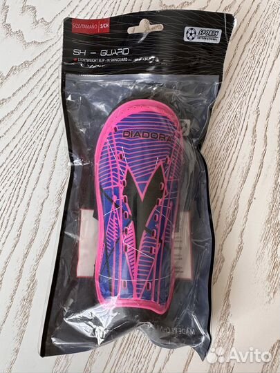 Футбольные щитки diadora новые