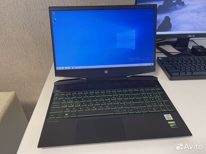 Ноутбук HP Pavilion Gaming Laptop 15-dk1006ur