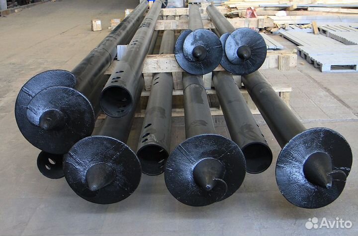 Винтовые сваи установка под ключ o-7039