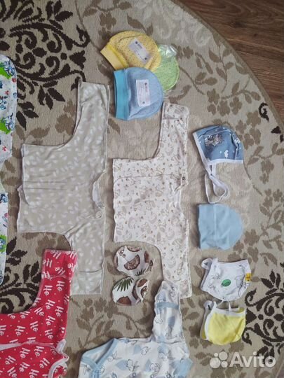 Детские вещи пакетом от 0 до 3