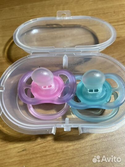 Пустышки силиконовые Philips Avent ultra air