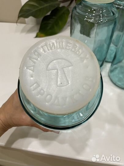 Банка стеклянная 2 литровая СССР