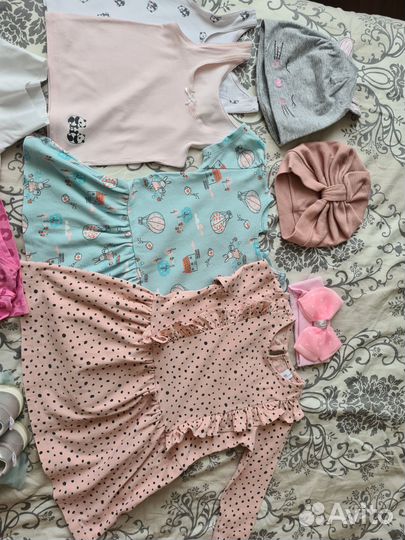 Вещи пакетом для девочки 92 98