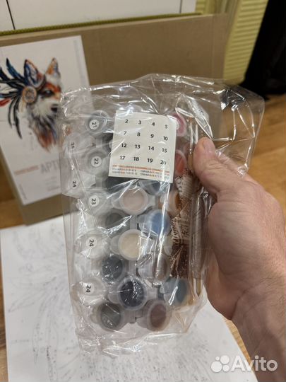 Картина по номерам 3 штуки