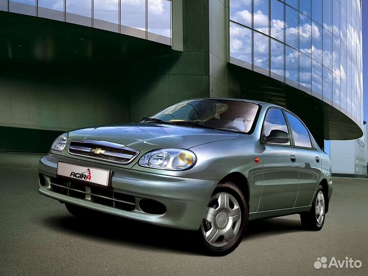 Радиатор охлаждения Chevrolet Lanos 2002-2009