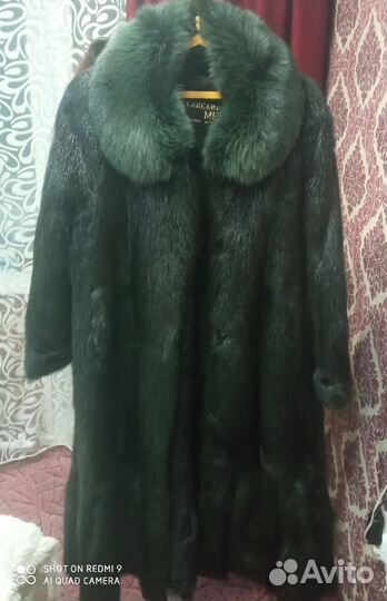 Шуба из нутрии