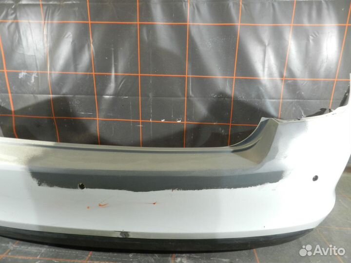 Бампер задний - Skoda Rapid 1 (2012-20гг)