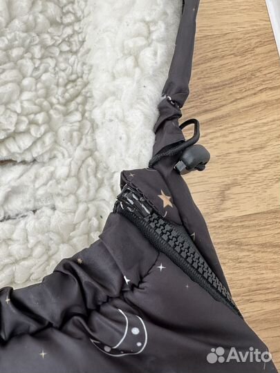 Зимний конверт amarobaby в коляску 105 см