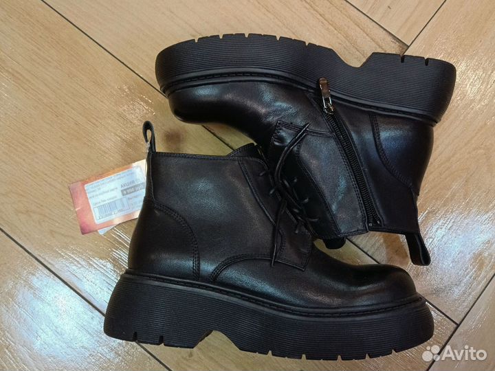 Ботинки жeнские натуральная кожа