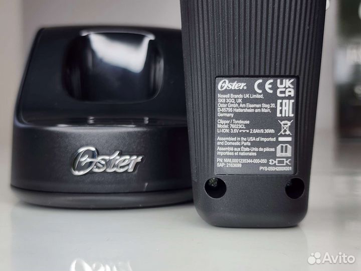 Oster Fast Feed Cordless Black машинка для стрижки