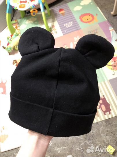 Шапка со снудом детская для девочки и мальчика