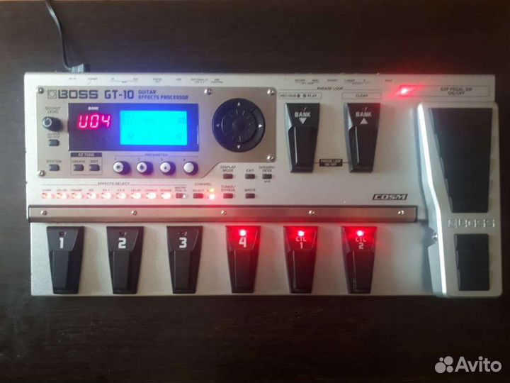 Гитарный cpu boss GT-10