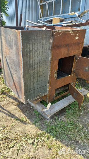 Печь для бани с баком