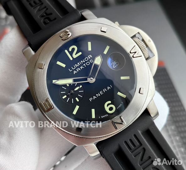 Часы мужские Panerai Luminor Arktos новые видео