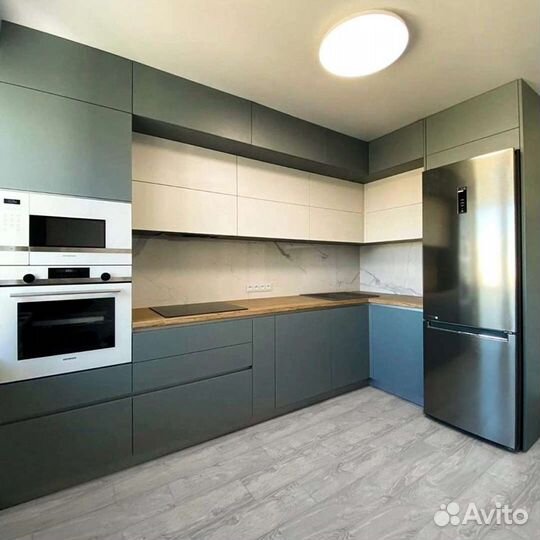 Кухонный гарнитур в эмали