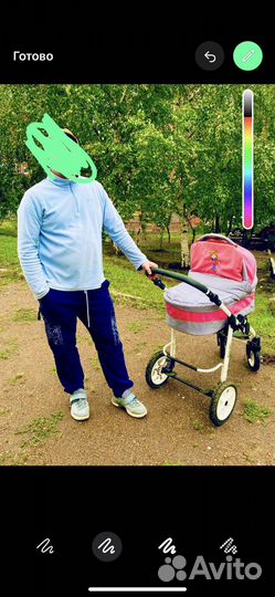 Коляска люлька