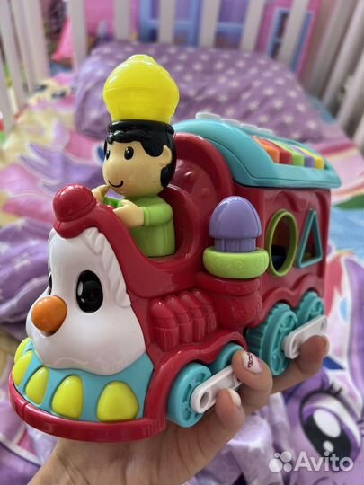 Паровоз музыкальный сортер