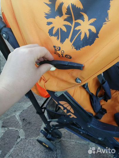 Коляска трость бу