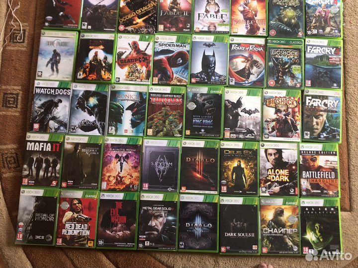 Комплекты на Х бокс 360 - оригинал