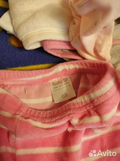 Большой пакет вещей одежда на девочку 62-74