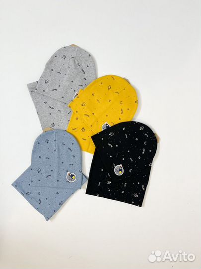 Новые снуд и шапка для мальчика 4-6 лет