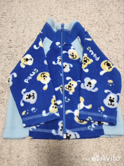 Флисовый костюм 86-92