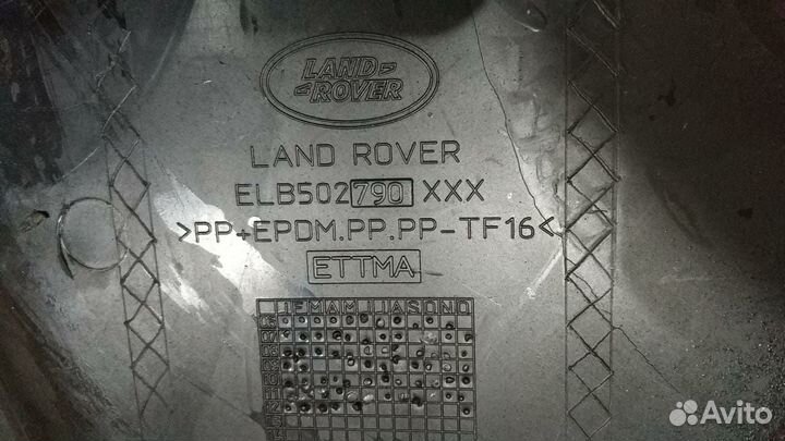 Обшивка задней левой двери Range Rover III