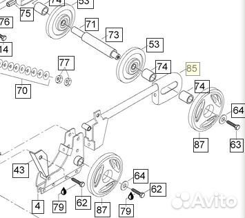 Рычаг задней подвески BRP Ski-Doo Lynx 605252504