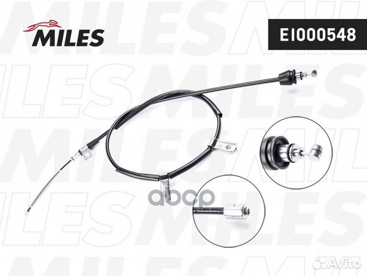 Трос стояночного тормоза KIA picanto 04- левый