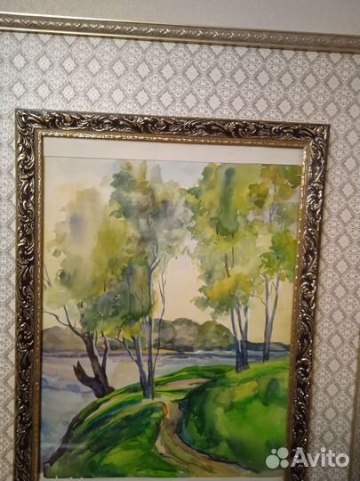 Картина акварель