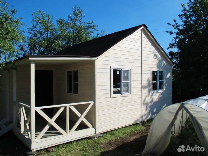 Вагончик с душем 3*6м