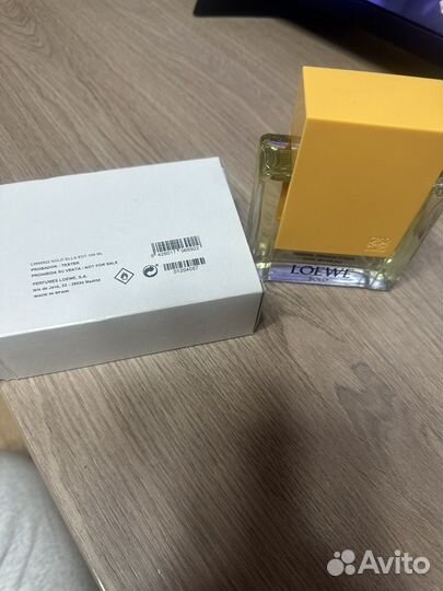 Туалетная вода loewe solo