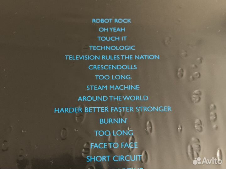 Daft Punk Alive Vinyl Lp