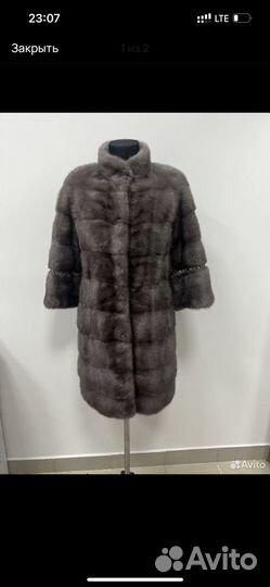 Шуба норковая в отличном состоянии