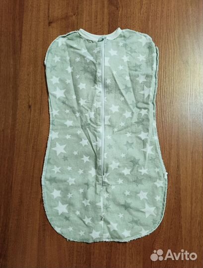Пеленка кокон- спальный мешок для новорожденных