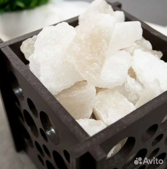 Солевая лампа корзинка 