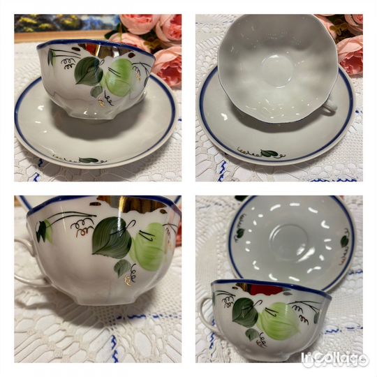 Чайные пары Дулево лфз Вербилки