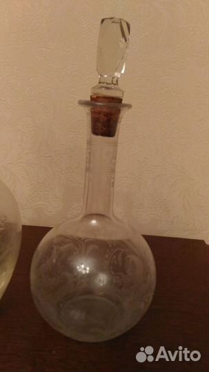 Графин, графины СССР с пробками