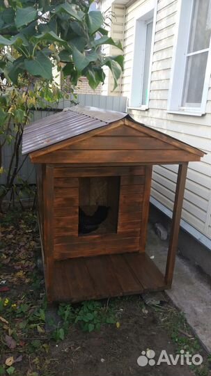 Будка для собаки утепленная
