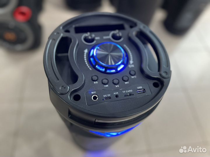 Портативная музыкальная блютуз колонка ZQS-6201