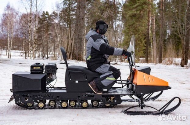 Миниснегоход Бурлак Егерь FOX-M 20 лс