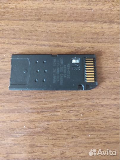 Карта памяти sony memory stick Pro 512 мб