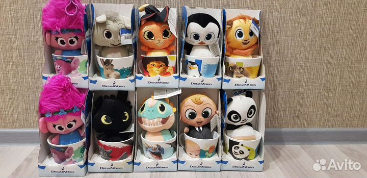 Игрушка + кружка герои Dream Works