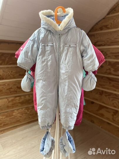 Зимний комбинезон chicco 80