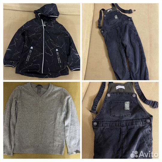 Вещи пакетом на мальчика 116 122