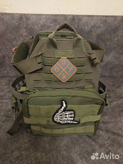 Чехол для бронежилета олива